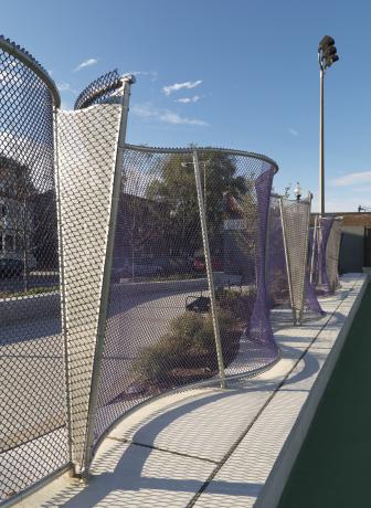 Serpentine Fence, Jamaica Plain South Street Mall and Court, by Beth Galston
